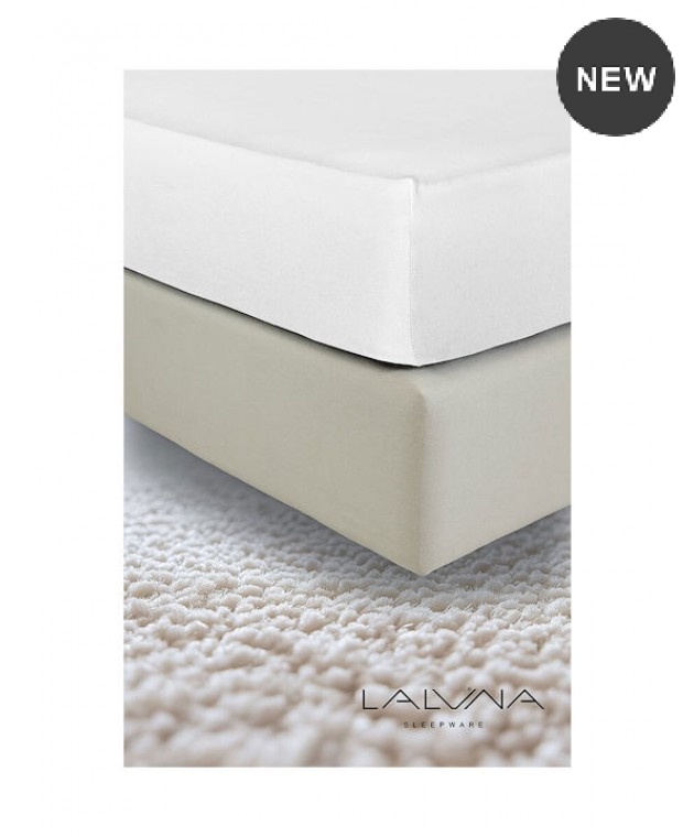 Σεντόνι κούνιας μεμονωμένο (70X140+15) PURE WHITE, LA LUNA Βρεφικά Σεντόνια