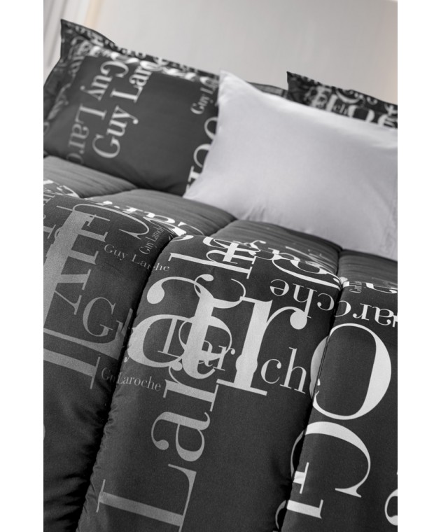 Πάπλωμα Instyle Charcoal Suede 220x240 Παπλώματα Υπέρδιπλα