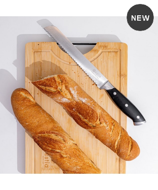 ΜΑΧΑΙΡΙ ΨΩΜΙΟΥ BUTCHER ANOΞΕΙΔΩΤΟ 2.3mm ME ΛΕΠΙΔΑ 3CR14 Μαχαιροπίρουνα