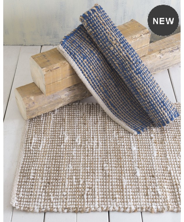 Χαλάκι (60X120) TIAGO BLUE, RYTHMOS HOME Μοντέρνα Χαλιά