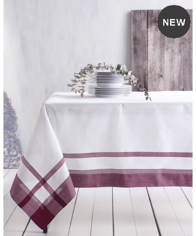 Τραπεζομάντηλο (140Χ140) DIONI, RYTHMOS HOME Τραπεζομάντηλα