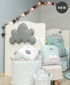 Διακοσμητικό μαξιλάρι SUGAR FAMILY GREY Δ023, BABY STAR