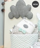 Διακοσμητικό μαξιλάρι SUGAR FAMILY GREY Δ023, BABY STAR
