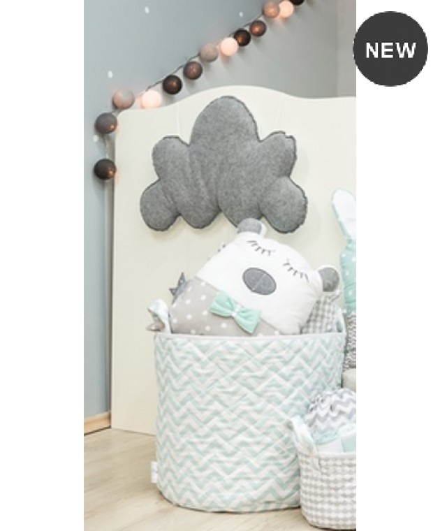 Διακοσμητικό μαξιλάρι SUGAR FAMILY GREY Δ023, BABY STAR