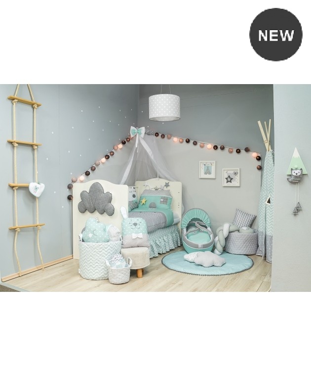 Διακοσμητικό μαξιλάρι SUGAR FAMILY GREY Δ008, BABY STAR