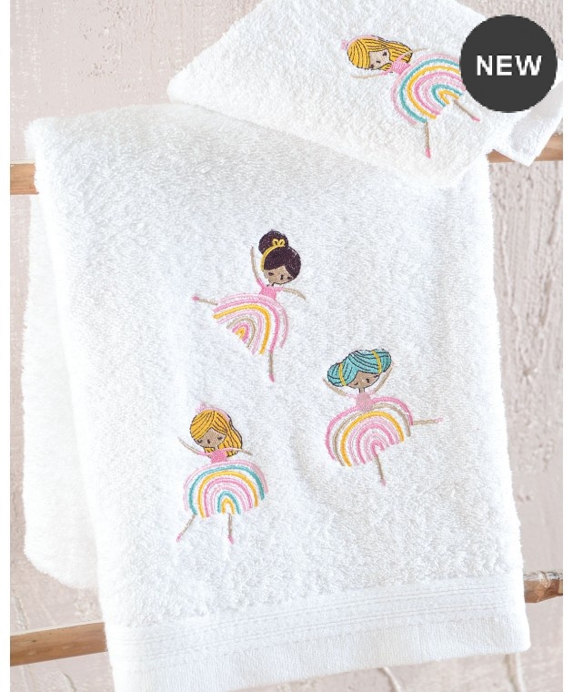  Σετ Σεντόνια Κούνιας (105Χ160) Rainbow Girls , Rythmos Home Βρεφικά Σετ Σεντόνια