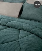 Κουβερτοπάπλωμα Υ/Δ (220Χ240) SERENA EMERALD, Saint Clair Κουβερτοπαπλώματα  Υπέρδιπλα