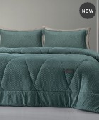 Κουβερτοπάπλωμα Υ/Δ (220Χ240) SERENA EMERALD, Saint Clair Κουβερτοπαπλώματα  Υπέρδιπλα