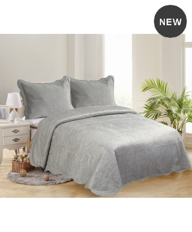 Σετ κουβερλί Υ/Δ (220Χ240) SUPERSOFT ΛΑΧΟΥΡΙ 4, SILK FASHION Κουβερλί Υπέρδιπλα