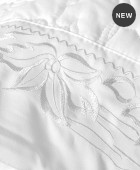 Σετ κουβερλί νυφικό (235Χ250) ERATO WHITE, RYTHMOS HOME Νυφικό Κουβερλί