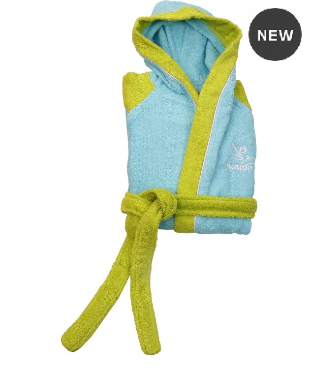 Μπουρνούζι παιδικό (14-16) SPORT TURQUOISE/GREEN, VIOPROS Παιδικά Μπουρνούζια