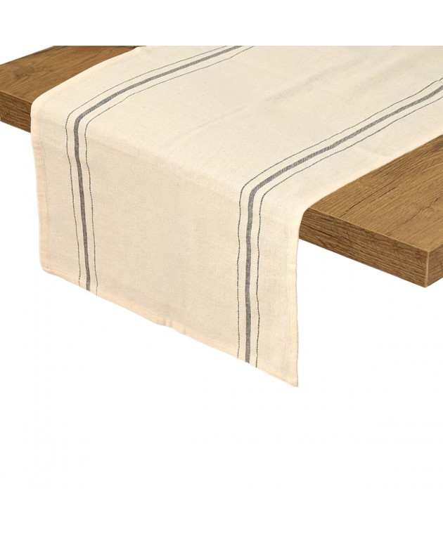 ESTIA ΡΑΝΕΡ ΤΡΑΠΕΖΙΟΥ RUSTIC 40x150cm ΓΚΡΙ Ράνερ