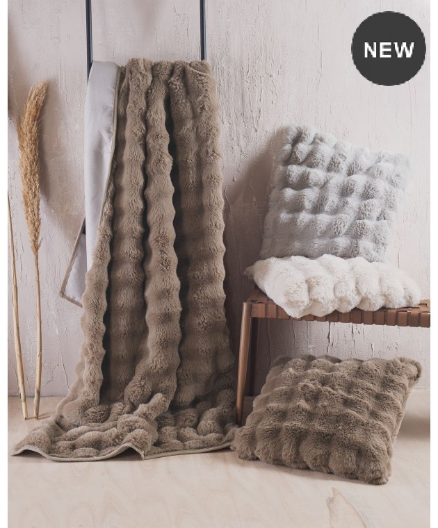 Ριχτάρι Τετραθέσιου Καναπέ (180x330) Rabbit Grey, Rythmos Home Τετραθέσιου