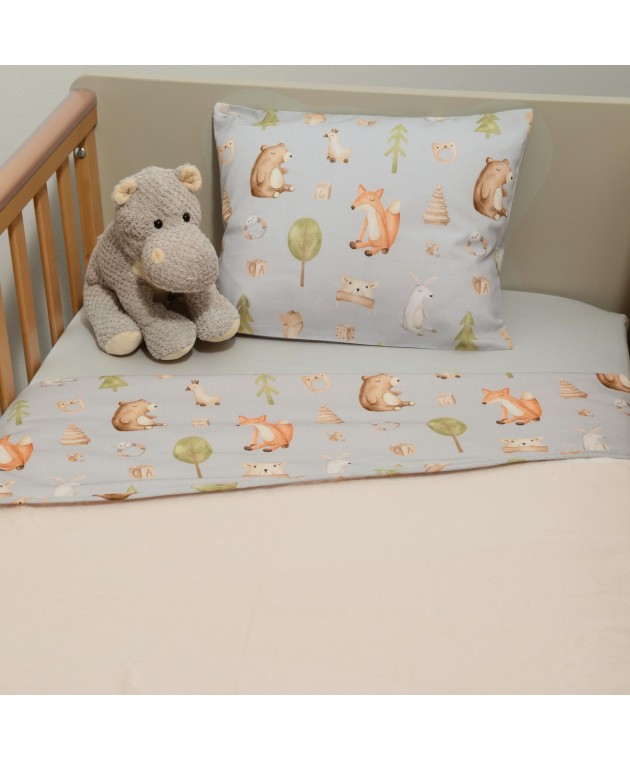 Minky ΝEW Κουβέρτα Κούνιας Διπλής Όψης 100x150 Des.427 Oliver Baby ΝΕΕΣ ΑΦΙΞΕΙΣ
