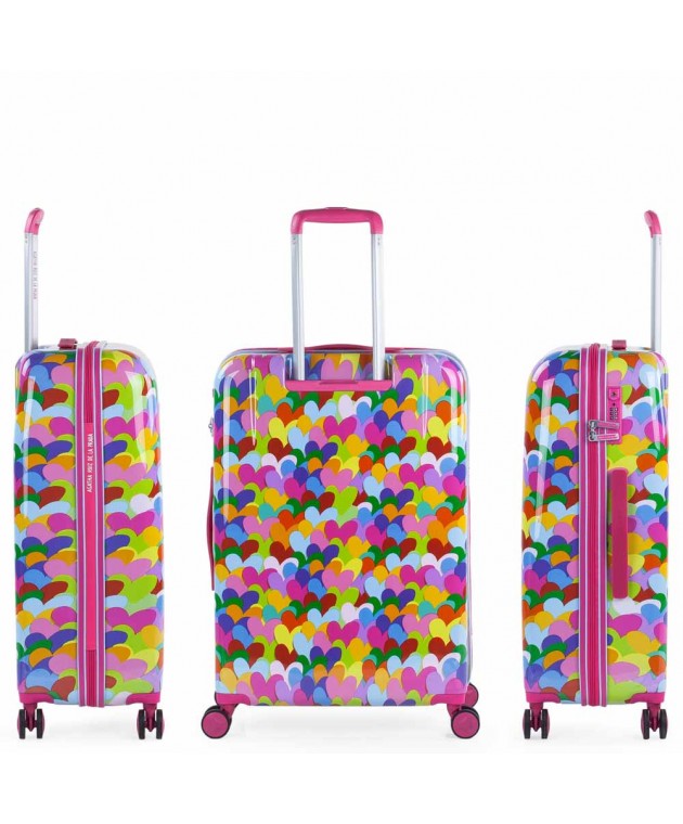 Βαλίτσα Μεσαία AGATHA RUIZ DE LA PRADA Colorful Hearts 131160-01 Μεσαίες