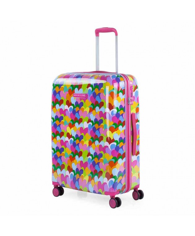 Βαλίτσα Μεσαία AGATHA RUIZ DE LA PRADA Colorful Hearts 131160-01 Μεσαίες