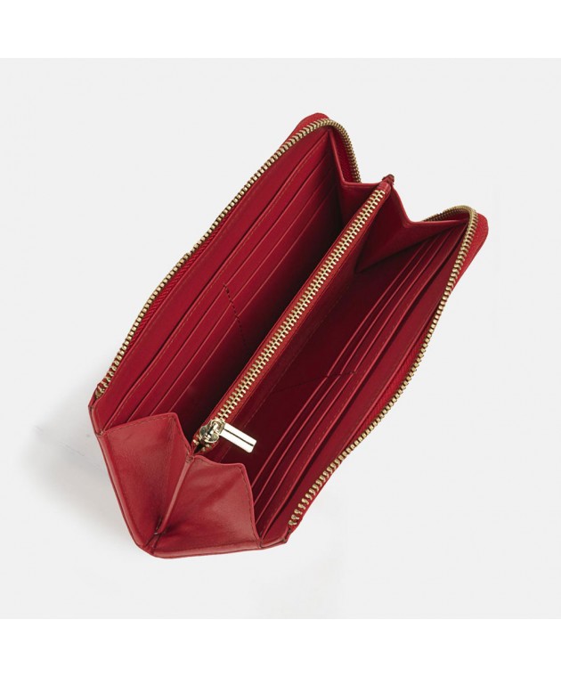 Πορτοφόλι Γυναικείο Jaslen Κόκκινο 204701-03 Πορτοφόλια