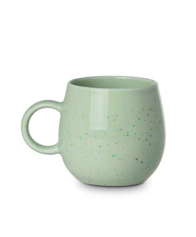 ESTIA ΚΟΥΠΑ SPECKLE POP NEW BONE 480ml ΠΡΑΣΙΝΗ Κούπες