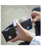 Πορτοφόλι Ανδρικό Δερμάτινο Lois 205261-01 Μαύρο Πορτοφόλια