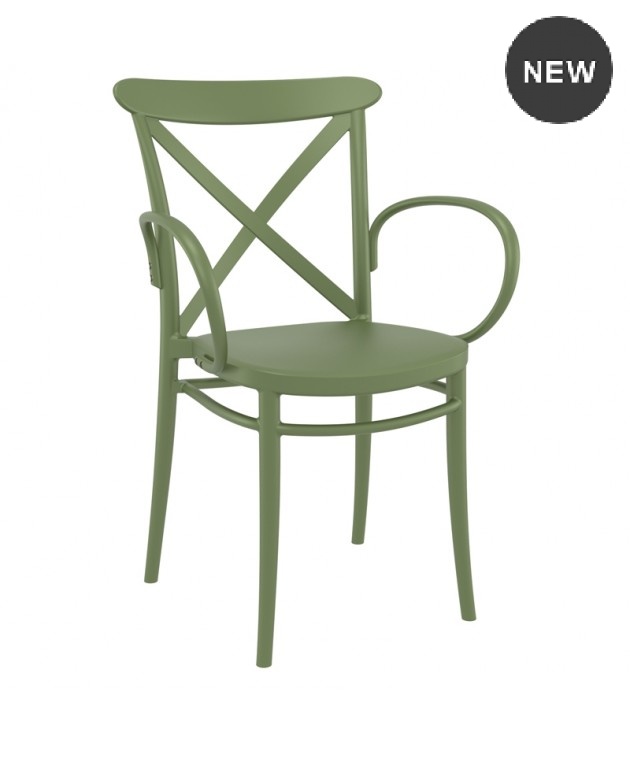 ΚΡΟΣ XL OLIVE GREEN ΠΟΛΥΘΡΟΝΑ ΠΟΛ/ΝΙΟΥ Καρέκλες