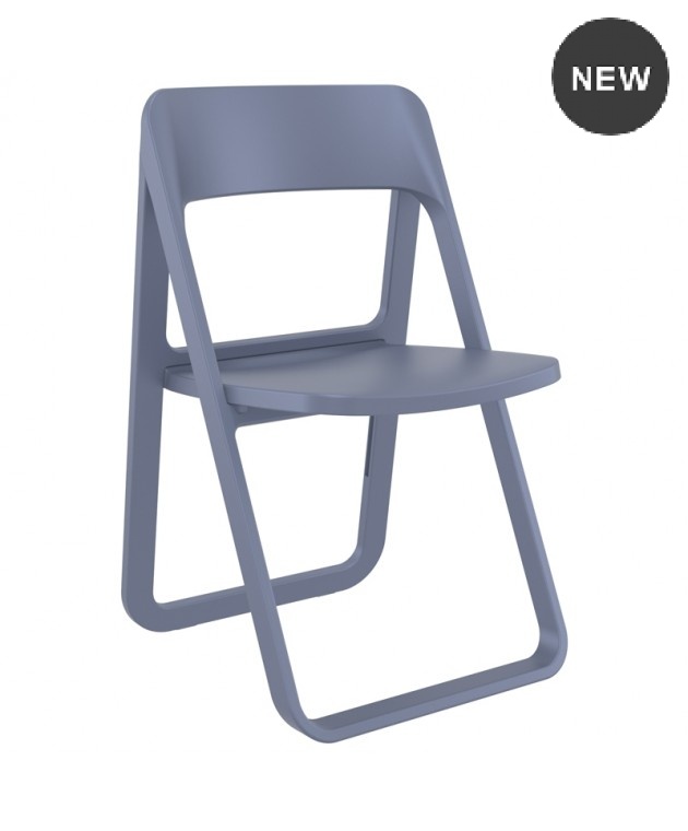 ΝΤΡΙΜ DARK GREY(Σ4)ΠΤΥΣ/ΝΗ ΚΑΡΕΚΛΑ ΠΟΛ/ΝΙΟΥ Καρέκλες