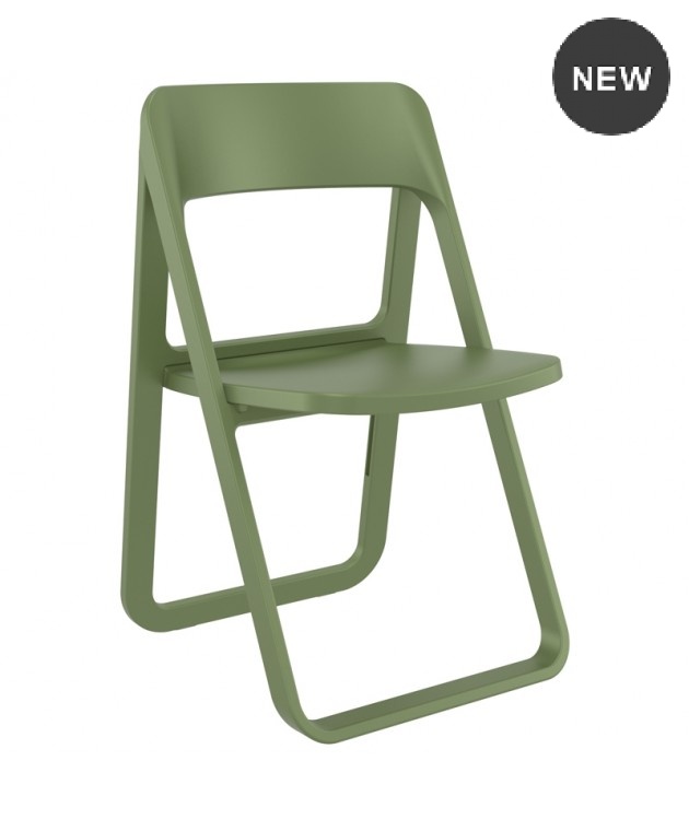 ΝΤΡΙΜ OLIVE GREEN ΠΤΥΣ/ΝΗ ΚΑΡΕΚΛΑ ΠΟΛ/ΝΙΟΥ 48Χ52Χ82εκ Καρέκλες