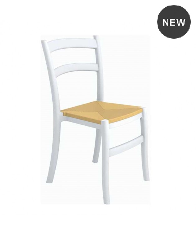 Καρέκλα (45Χ51Χ85) TIFFANY S WHITE, SIESTA