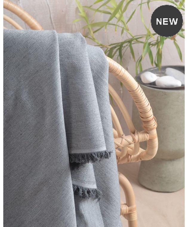 Ριχτάρι Τριθέσιου Καναπέ (180x280) Vernier Grey, Rythmos Home Τριθέσιου