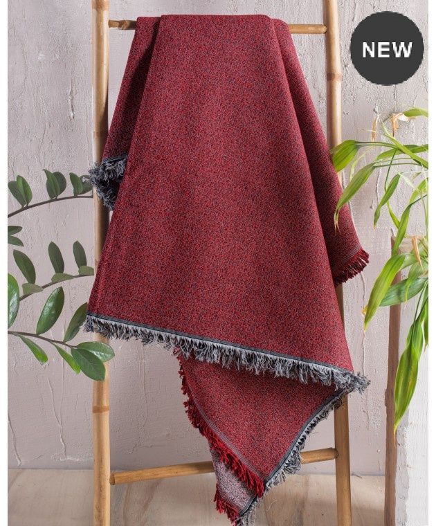 Ριχτάρι Πολυθρόνας (160Χ180) Cadenza Bordeaux, Rythmos Home Πολυθρόνας