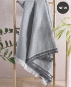 Διακοσμητική Μαξιλαροθήκη (40Χ40) Cadenza Grey, Rythmos Home Μαξιλαροθήκες