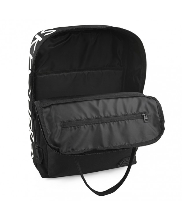 Σακίδιο με Θήκη Laptop 13" SKECHERS Μαύρο S1214-01 Τσάντα-Θήκη Laptop