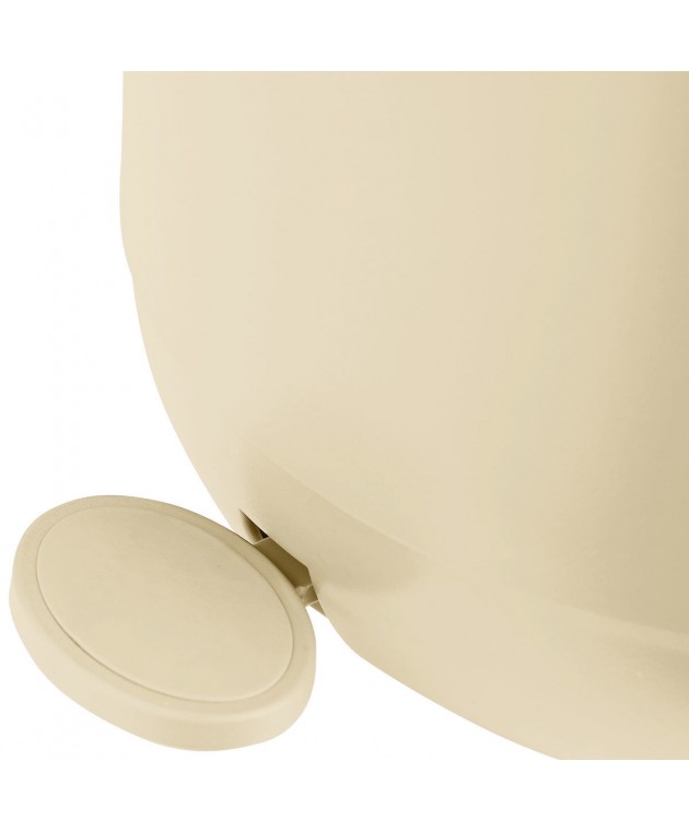 ESTIA ΧΑΡΤΟΔΟΧΕΙΟ ΜΠΑΝΙΟΥ FJORD SOFT CLOSE 5lt BEIGE Καλάθια Απορριμμάτων