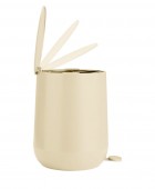 ESTIA ΧΑΡΤΟΔΟΧΕΙΟ ΜΠΑΝΙΟΥ FJORD SOFT CLOSE 5lt BEIGE Καλάθια Απορριμμάτων