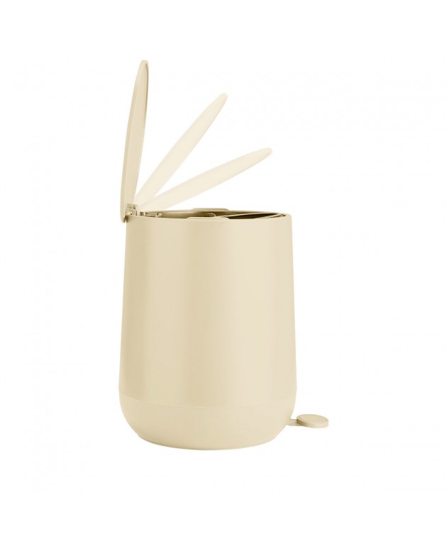 ESTIA ΧΑΡΤΟΔΟΧΕΙΟ ΜΠΑΝΙΟΥ FJORD SOFT CLOSE 5lt BEIGE Καλάθια Απορριμμάτων