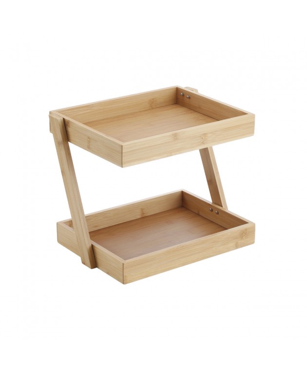 ESTIA ΡΑΦΙΕΡΑ ΟΡΓΑΝΩΣΗΣ ΚΟΥΖΙΝΑΣ ΒΑΜΒΟΟ ESSENTIALS 2 ΕΠΙΠΕΔΩΝ Ραφιέρες