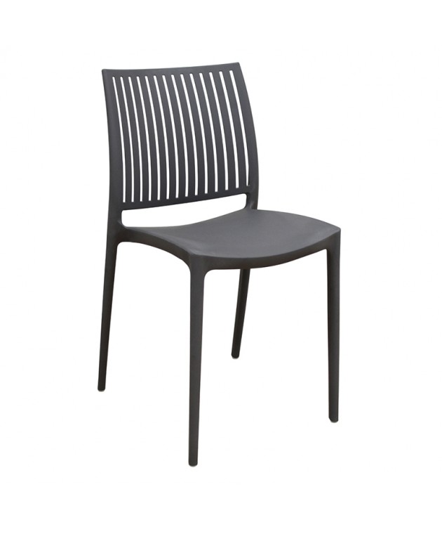 PAOLINA DARK GREY ΚΑΡΕΚΛΑ ΠΟΛ/ΝΙΟΥ 42Χ48Χ79εκ. Καρέκλες