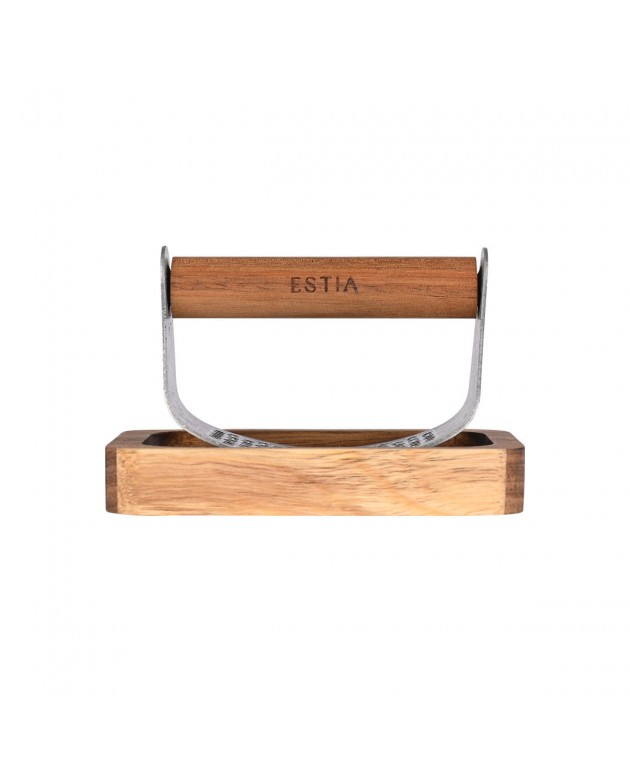 ESTIA ΠΡΕΣΣΑ ΣΚΟΡΔΟΥ ALLURE ΜΕ ΔΙΣΚΑΚΙ 12x7.5x8cm Gadgets Κουζίνας