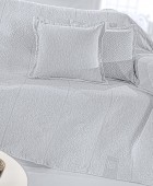 Ριχτάρι Καναπέ Soho Silver 180X300 Τριθέσιου