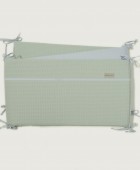Πάντα Διπλής Όψης 34×210cm Πικέ Design 453 Oliver Baby Βρεφικές Πάντες Κούνιας