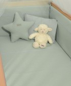 Πάντα Διπλής Όψης 34×210cm Πικέ Design 453 Oliver Baby Βρεφικές Πάντες Κούνιας