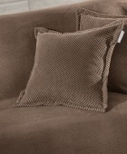 Ριχτάρι Καναπέ Rubicon Latte 180x250 Διθέσιου