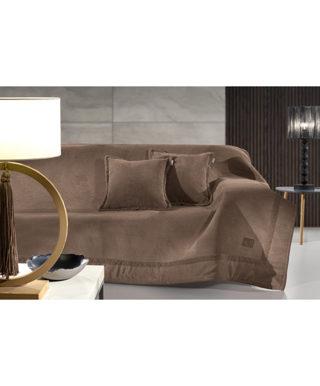 Ριχτάρι Καναπέ Rubicon Latte 180x250 Διθέσιου