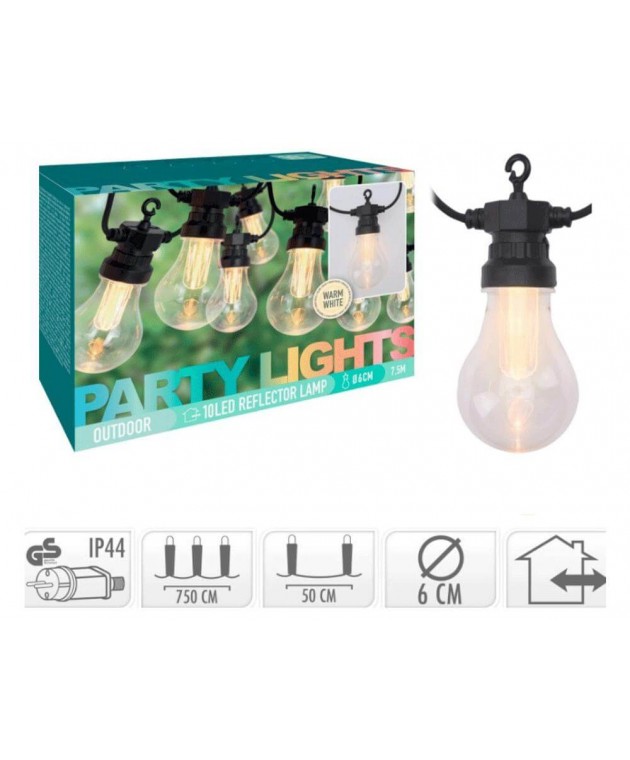 PARTY LIGHTS PARTY LIGHTS 10LED AXC100200