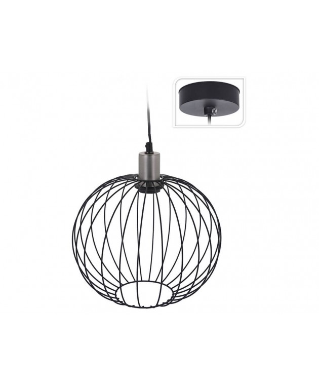 ΦΩΤΙΣΤΙΚΆ ΟΡΟΦΉΣ HANG LAMP H&S COLLECTION METAL SILVER FIT  HZ16005 ΦΩΤΙΣΤΙΚΑ ΟΡΟΦΗΣ