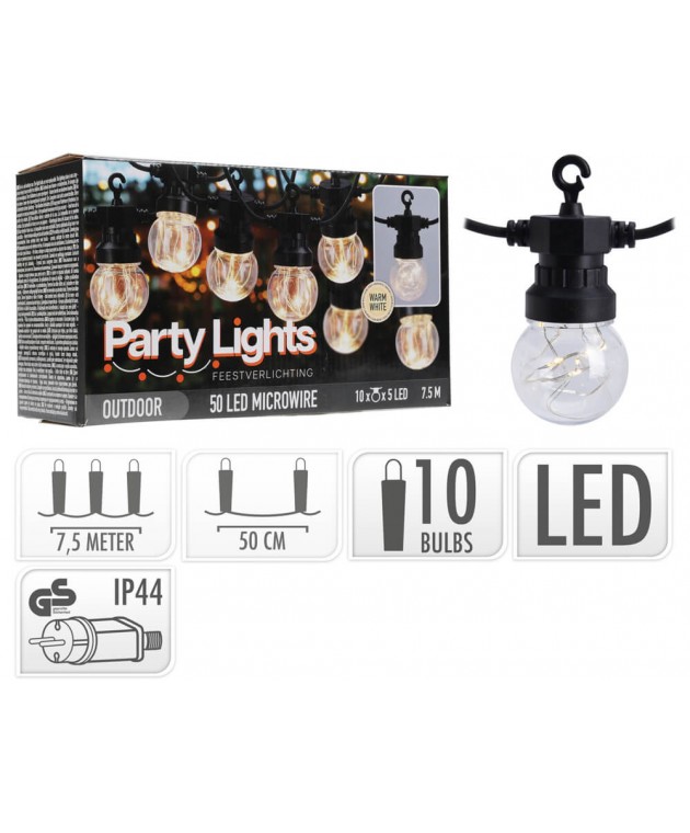 PARTY LIGHTS PARTY LIGHTS BULBS 50LED WW LE2000010
