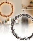 ΕΠΟΧΙΑΚΆ ΦΩΤΕΙΝΆ ΣΤΟΙΧΕΊΑ RING 48CM 400LED WARM WHITE AX8107060