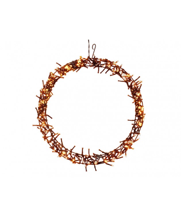 ΕΠΟΧΙΑΚΆ ΦΩΤΕΙΝΆ ΣΤΟΙΧΕΊΑ RING 48CM 400LED WARM WHITE AX8107060