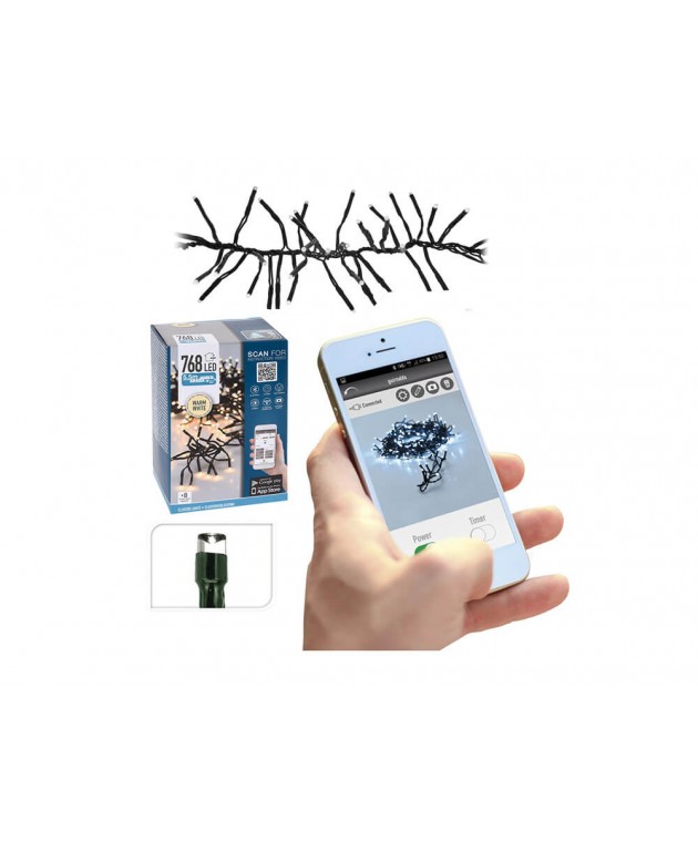 ΣΥΡΜΆΤΙΝΑ & PVC ΛΑΜΠΆΚΙΑ LED LIGHTING DISPLAY APP CONTROLL 768 LED AX8718710