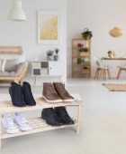 ΠΑΠΟΥΤΣΟΘΉΚΗ SHOE RACK ALPINA 2 LEVELS WD/MT CB Παπουτσοθήκες