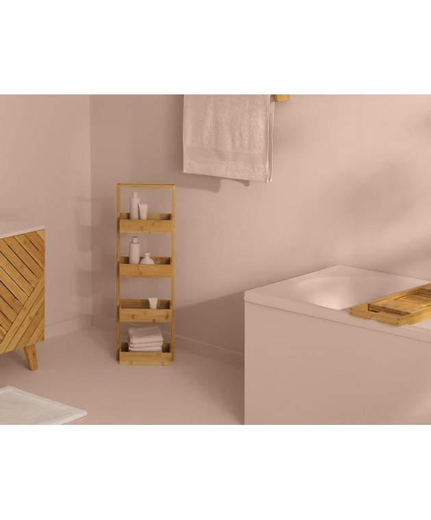 Ραφιέρα μπάνιου 5five bamboo - 28x16x88cm Ραφιέρες